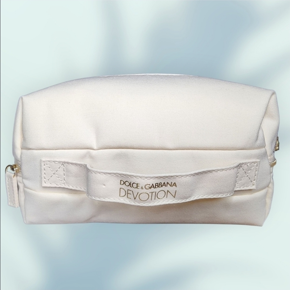 Dolce & Gabbana Devotion White Cosmetic Pouch